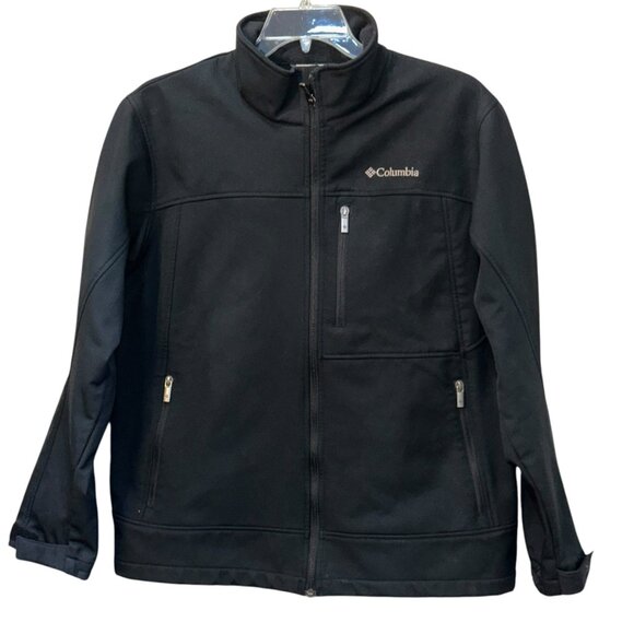 Mens Columbia Ascender Soft Shell Jacket Large Full Zip 1492791 Winter Outdoor - Picture 1 of 9